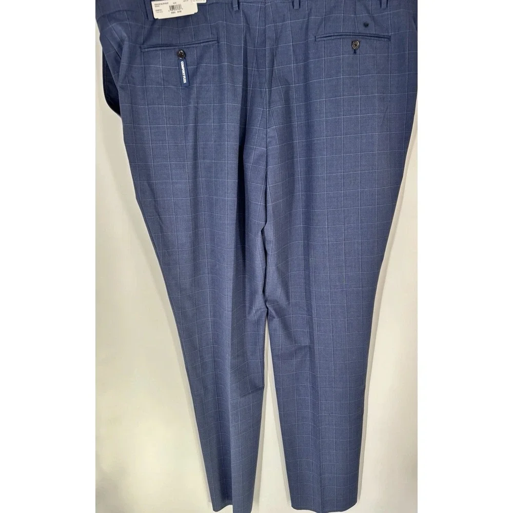 Lauren Ralph Lauren‎ Mens Comfort Flex Pants Wool Blend 54 W Unhemmed 36 In Seam - Picture 2 of 13